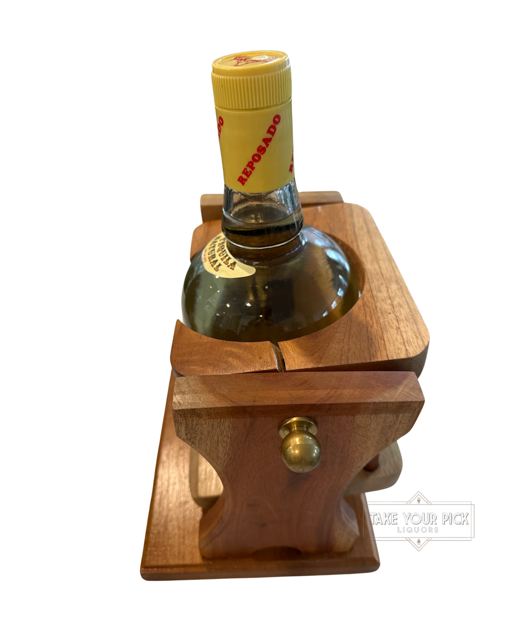 90’s Release Cazadores Reposado 76 Proof 1.75 Liter Wooden Swing 76 Proof 1750ml