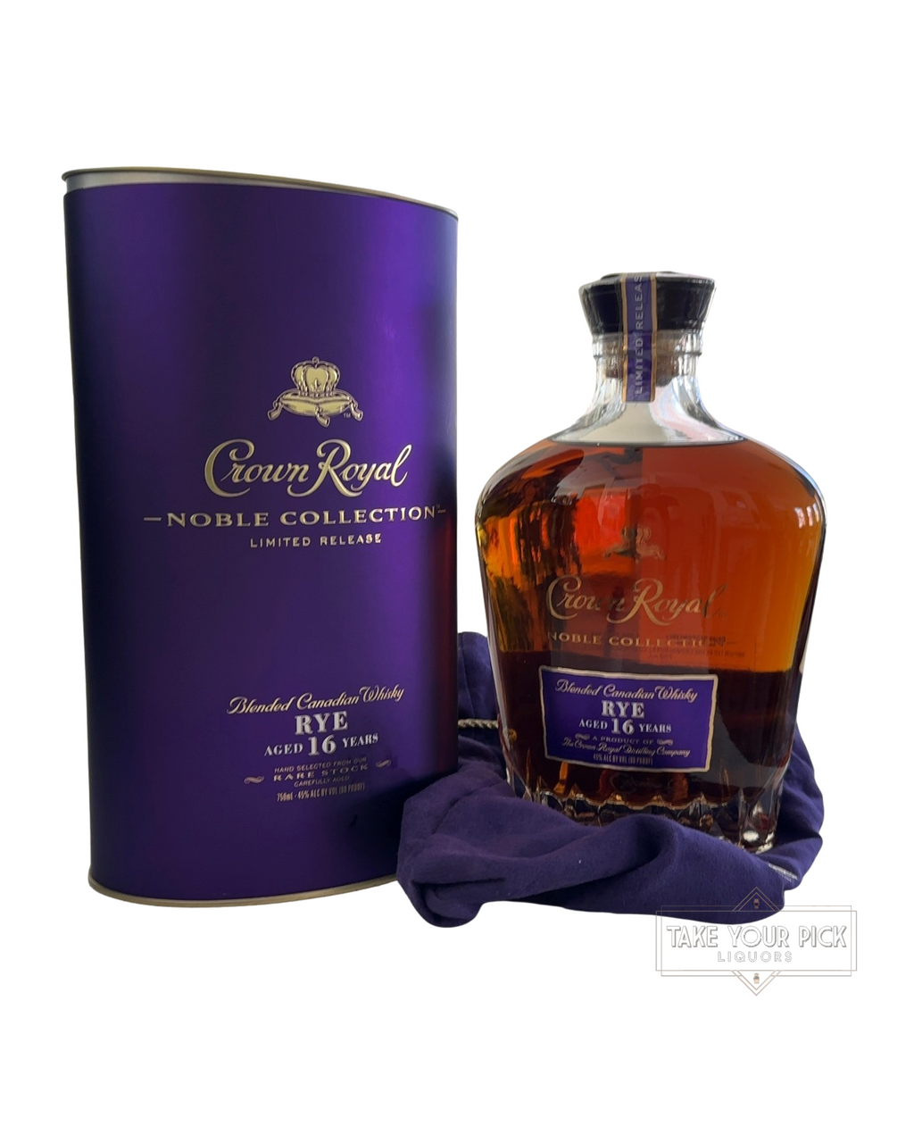 2021 Crown Royal Noble Collection 16 Year Rye 90 Proof 750ml