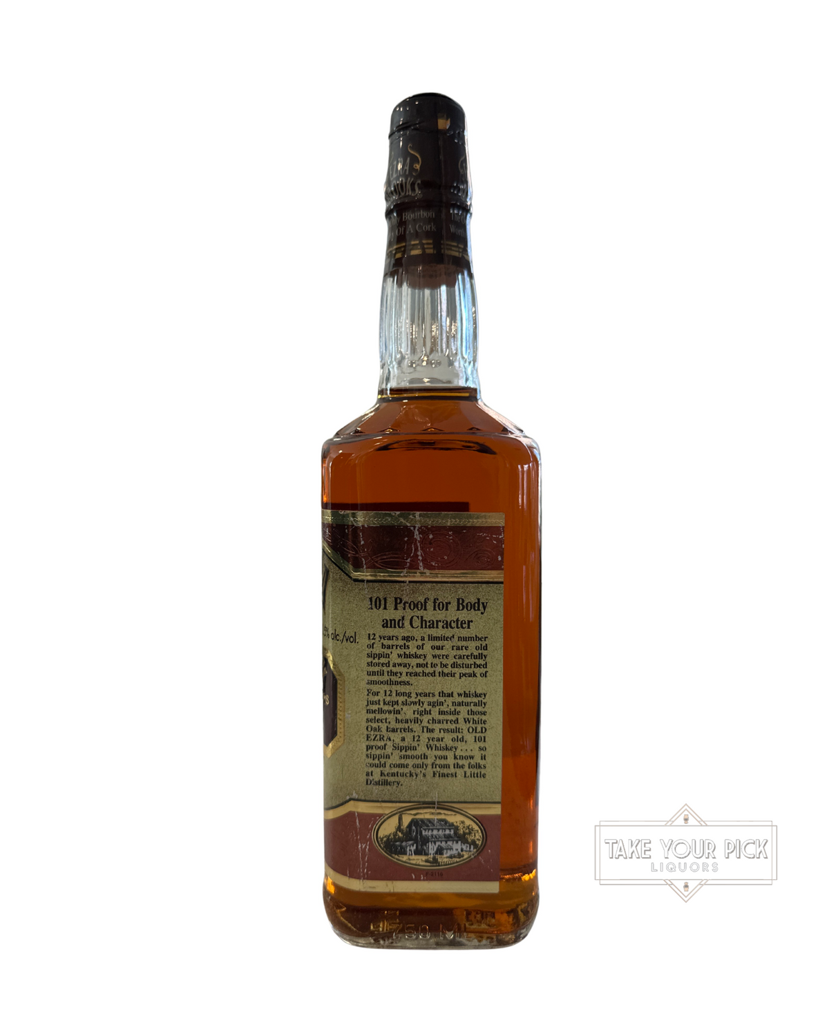 2010 Old Ezra 12 Year Sippin' Whiskey 101 Proof 101 Proof 750ml