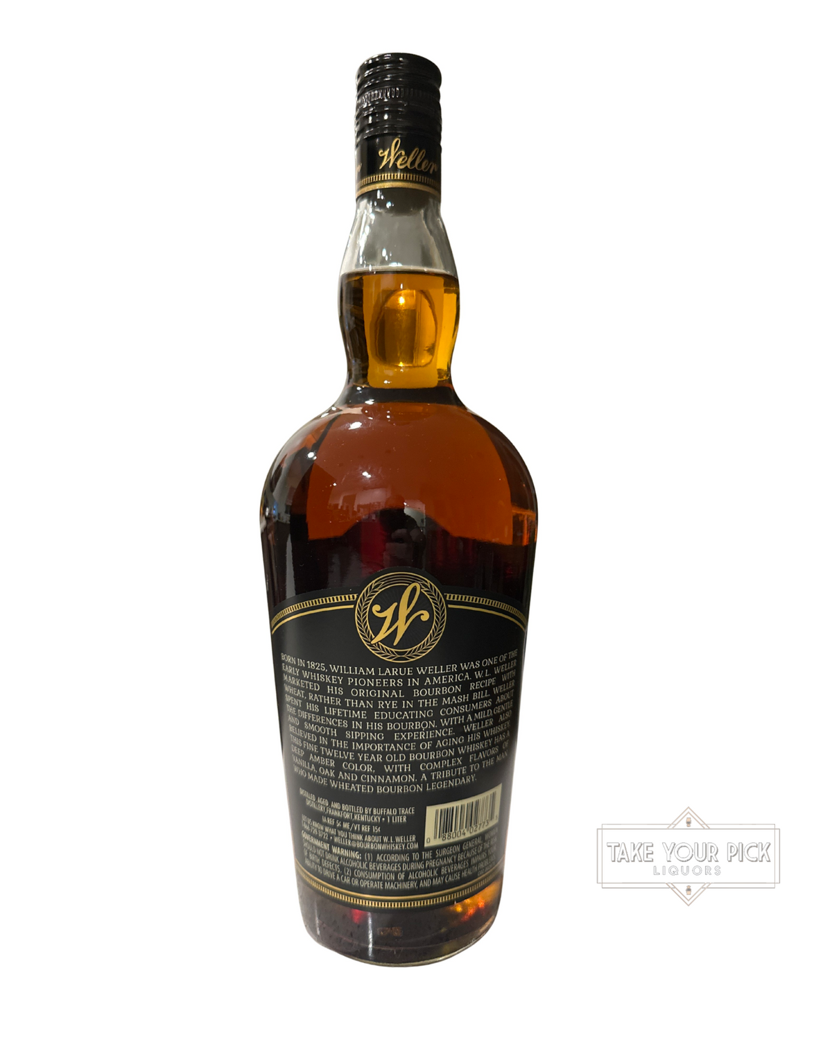 2026 Weller 12 Year Bourbon 90 Proof 1.0 Liter 90 Proof 1000ml