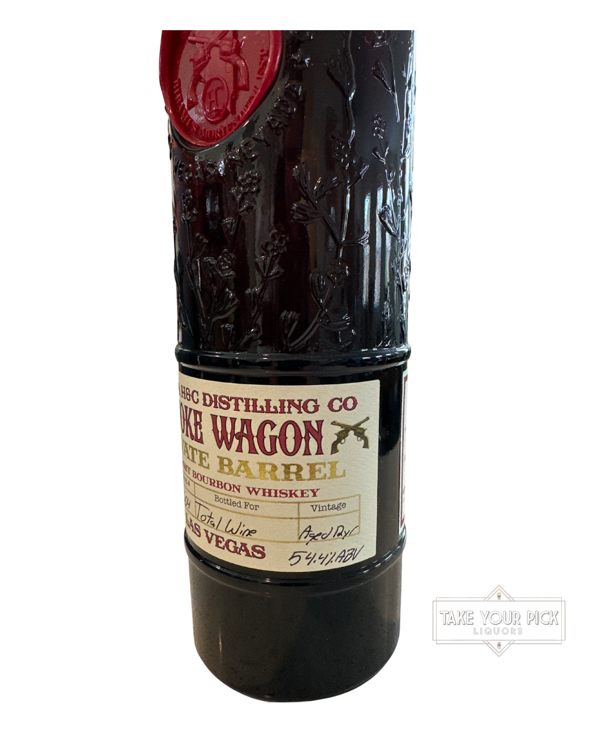 2020 Smoke Wagon 12 Year Total Wine Pick Bourbon Whiskey 108.8 Proof 750ml