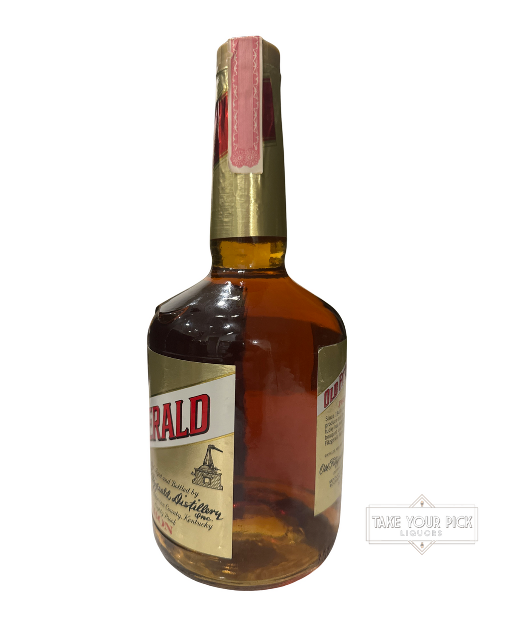 Mid to late 80’s 1980’s Stitzel Weller Old Fitzgerald Prime Bourbon 80 Proof 80 Proof 750ml