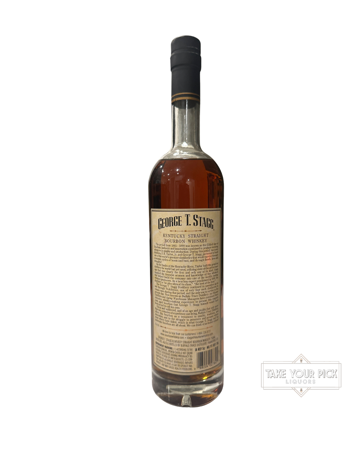 2018 George T. Stagg (part of Buffalo Trace Distillery) George T. Stagg 124.9 Proof 750ml