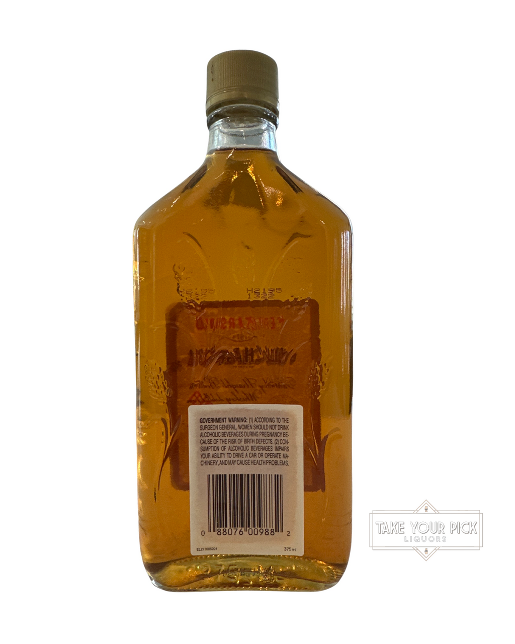 1995 Old Charter Ten Years Old 86 Proof 86 Proof 375ml