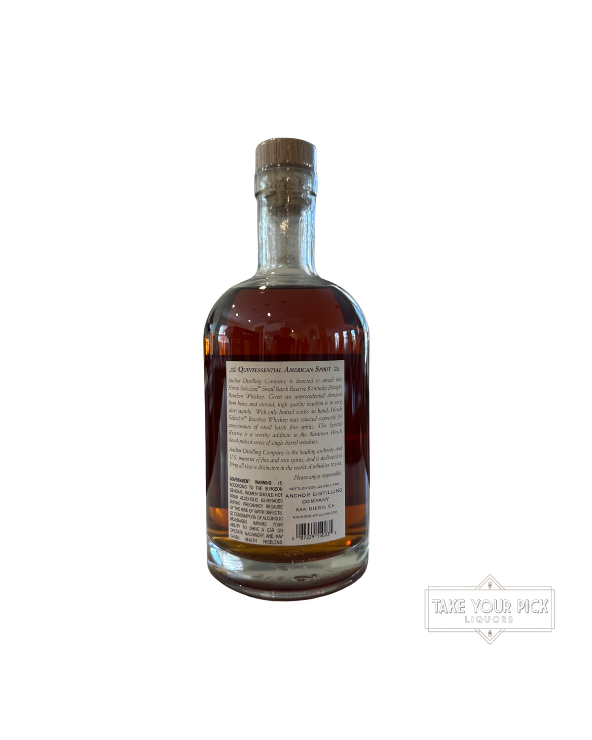 2013 Hirsch Selection Small 92 Proof 750ml