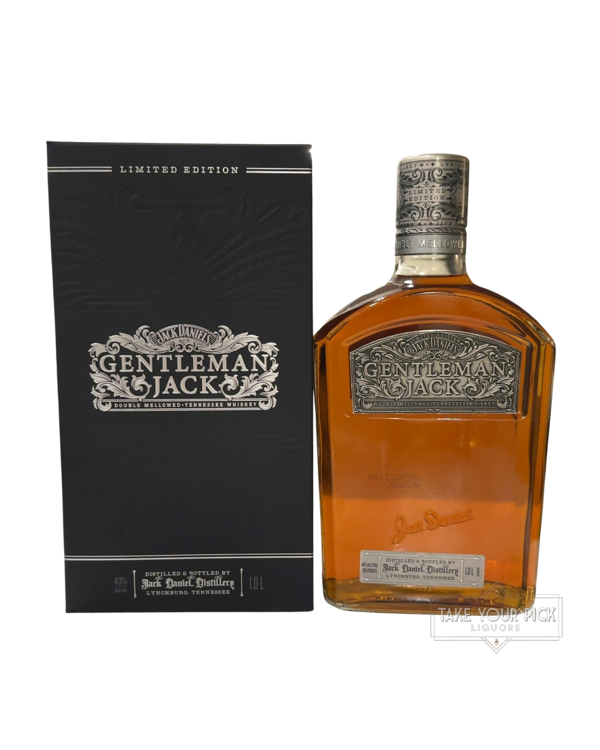 2017 Jack Daniel Gentleman Jack Timepiece Patek Philippe Limited Edition 86 Proof 1000ml