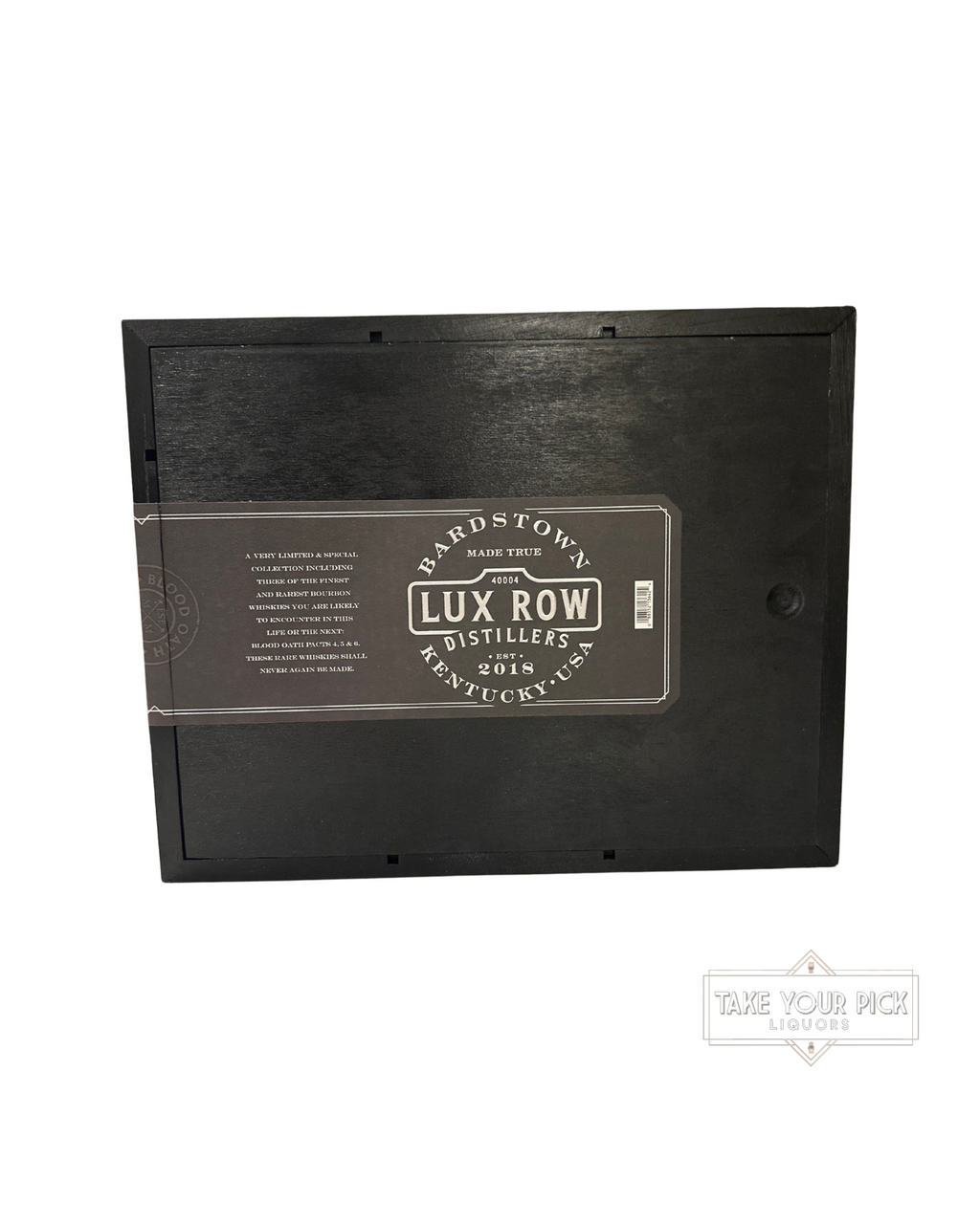 2020 Blood Oath Trilogy (Pact No. 4, No. 5, No. 6) 98.6 Proof 750ml