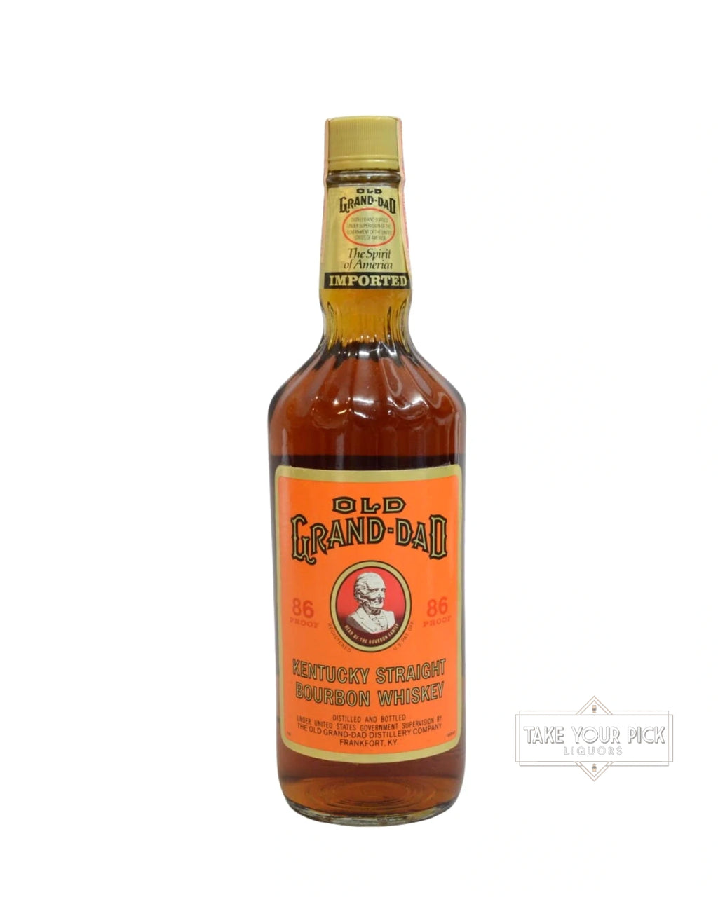National Distillers Old Grand-Dad 1984 86 Proof 750ml