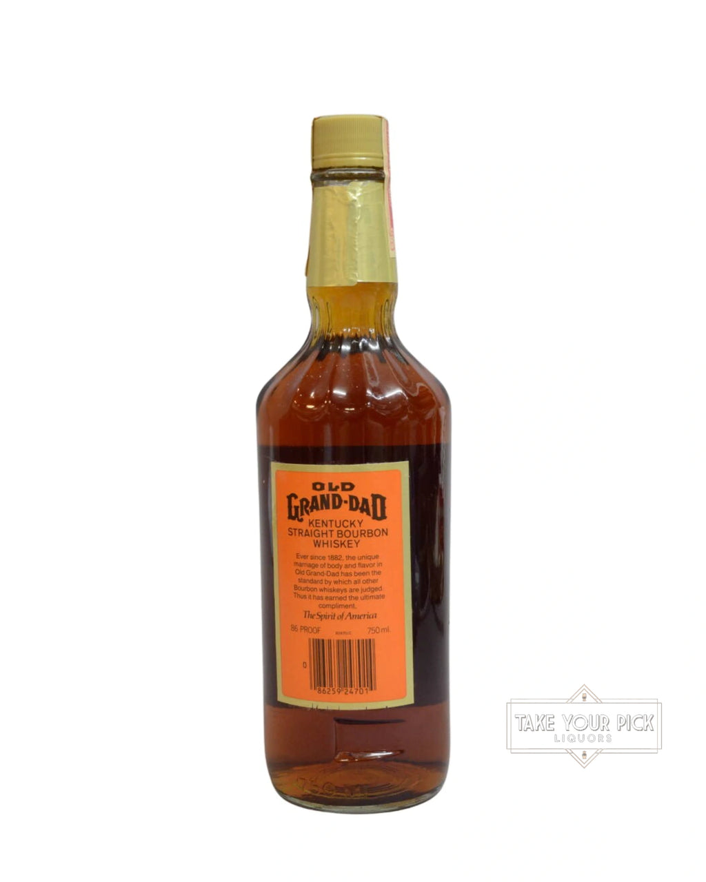 National Distillers Old Grand-Dad 1984 86 Proof 750ml