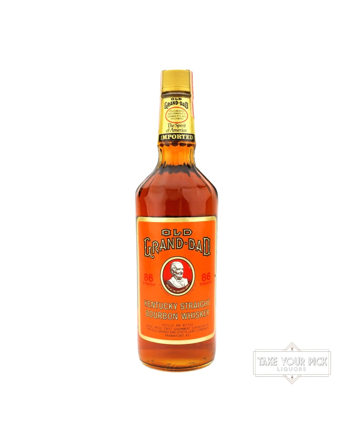 Old Grand-Dad National Distillers 1985 86 Proof 750ml