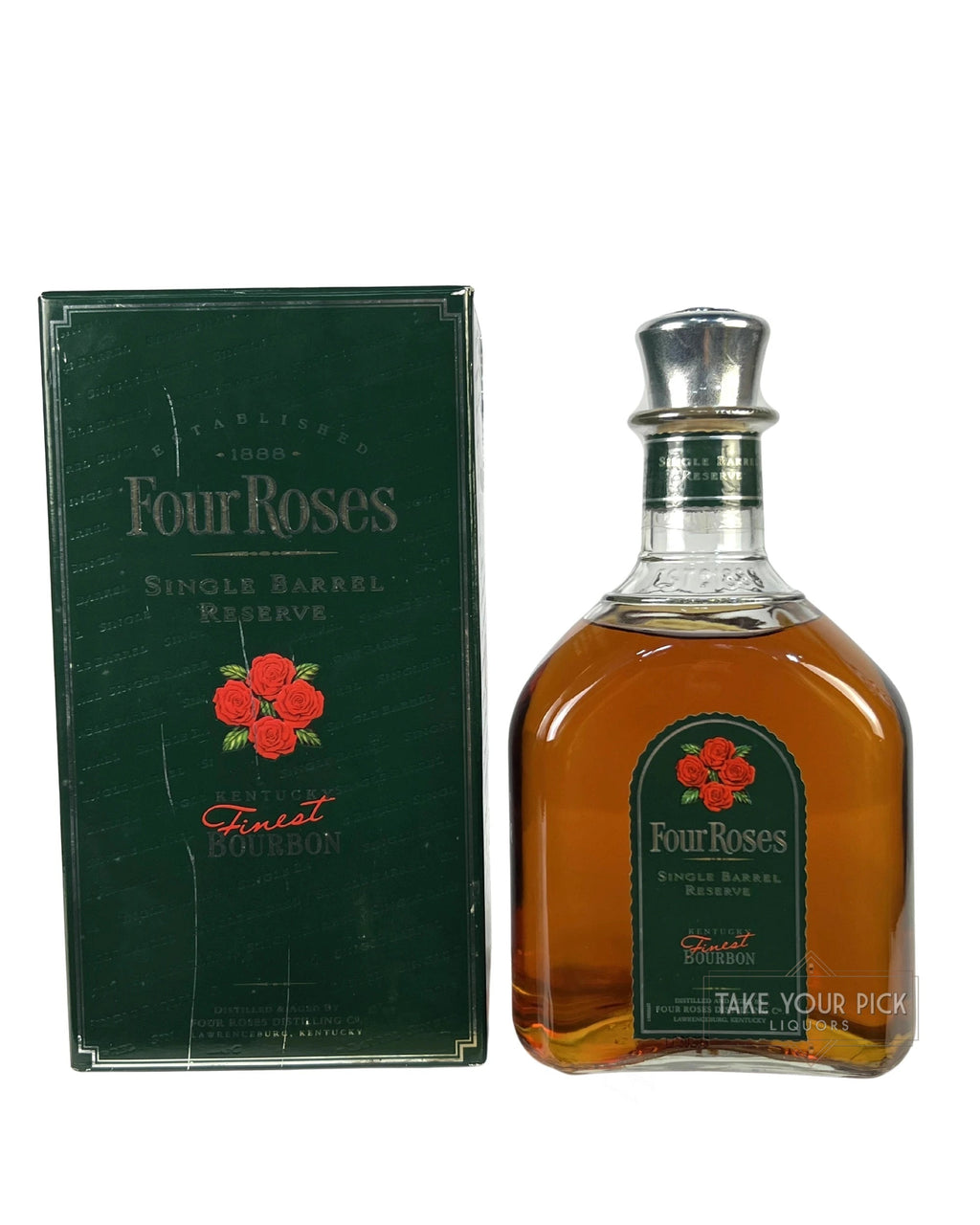 1990s Four Roses Original Single Barrel 86 Proof 750ml