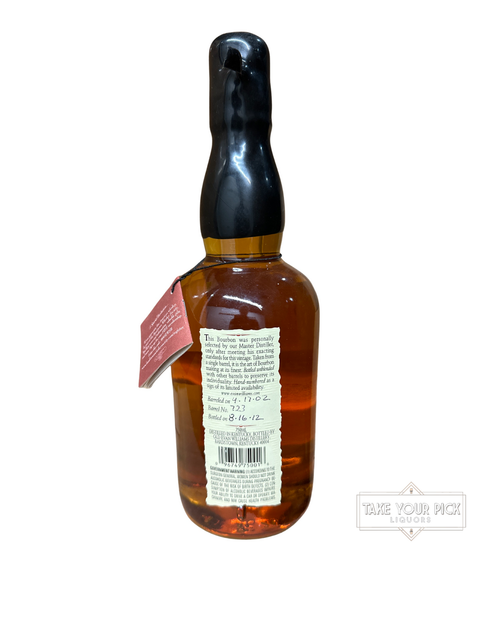 2012 Heaven Hill Evan Williams 86.6 Proof 750ml
