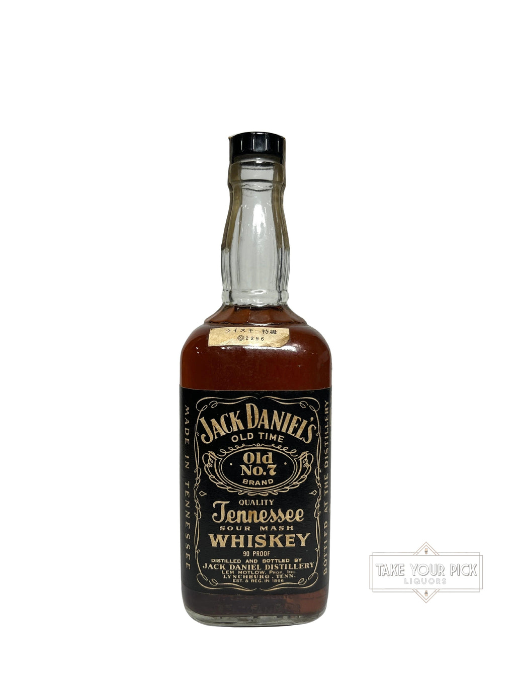 Jack Daniel's Old No. 7, 90pf 1975