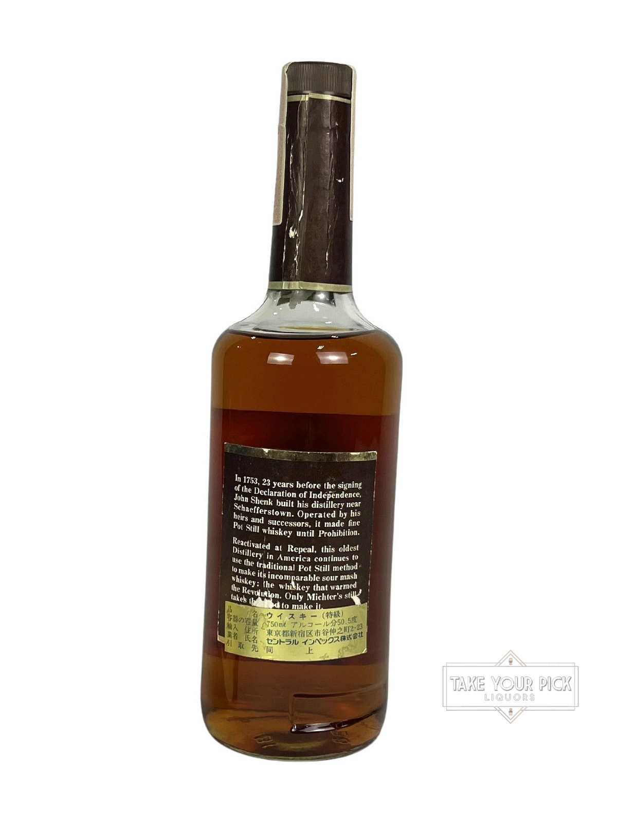 Michter's Original Sour Mash Whiskey 1988