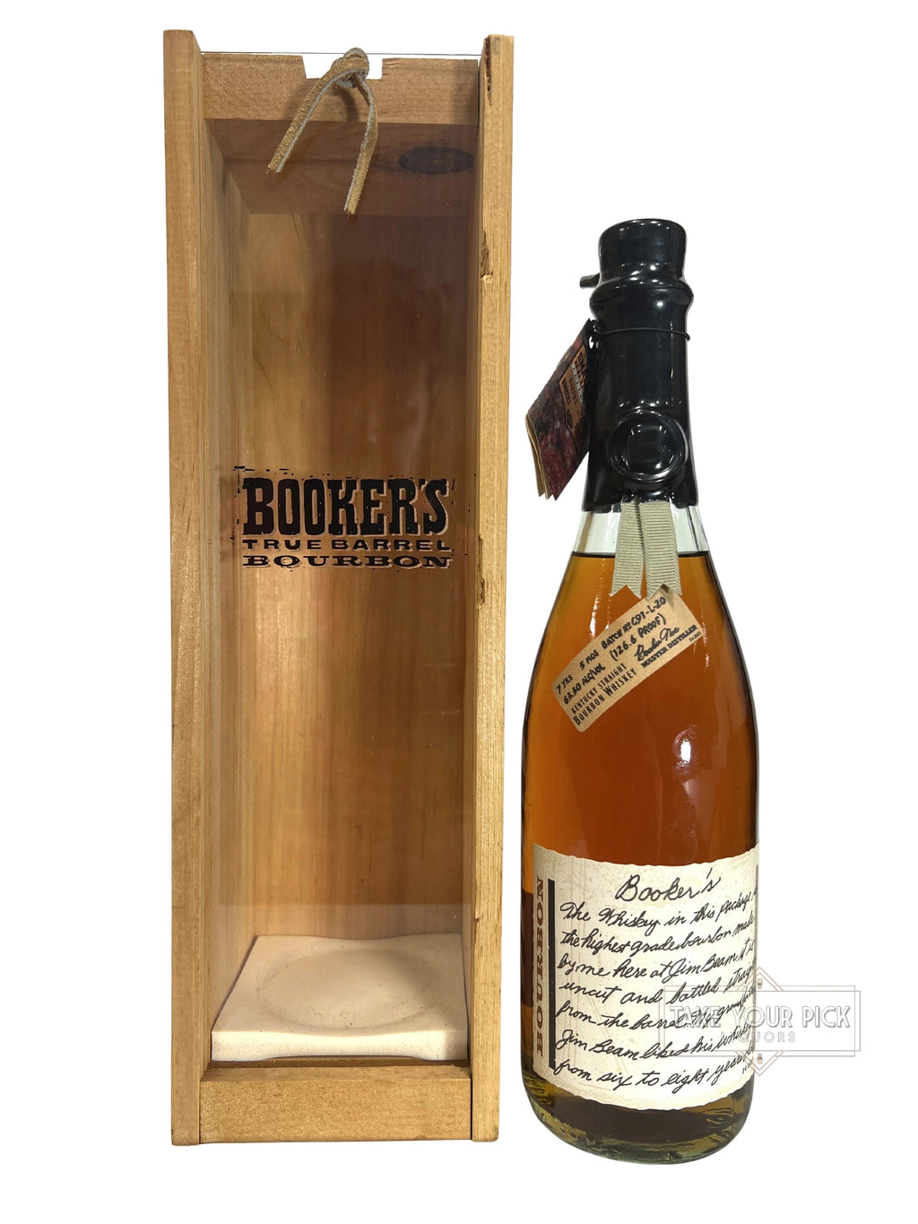 1991 Booker's Black Wax 126.6 Proof 750ml