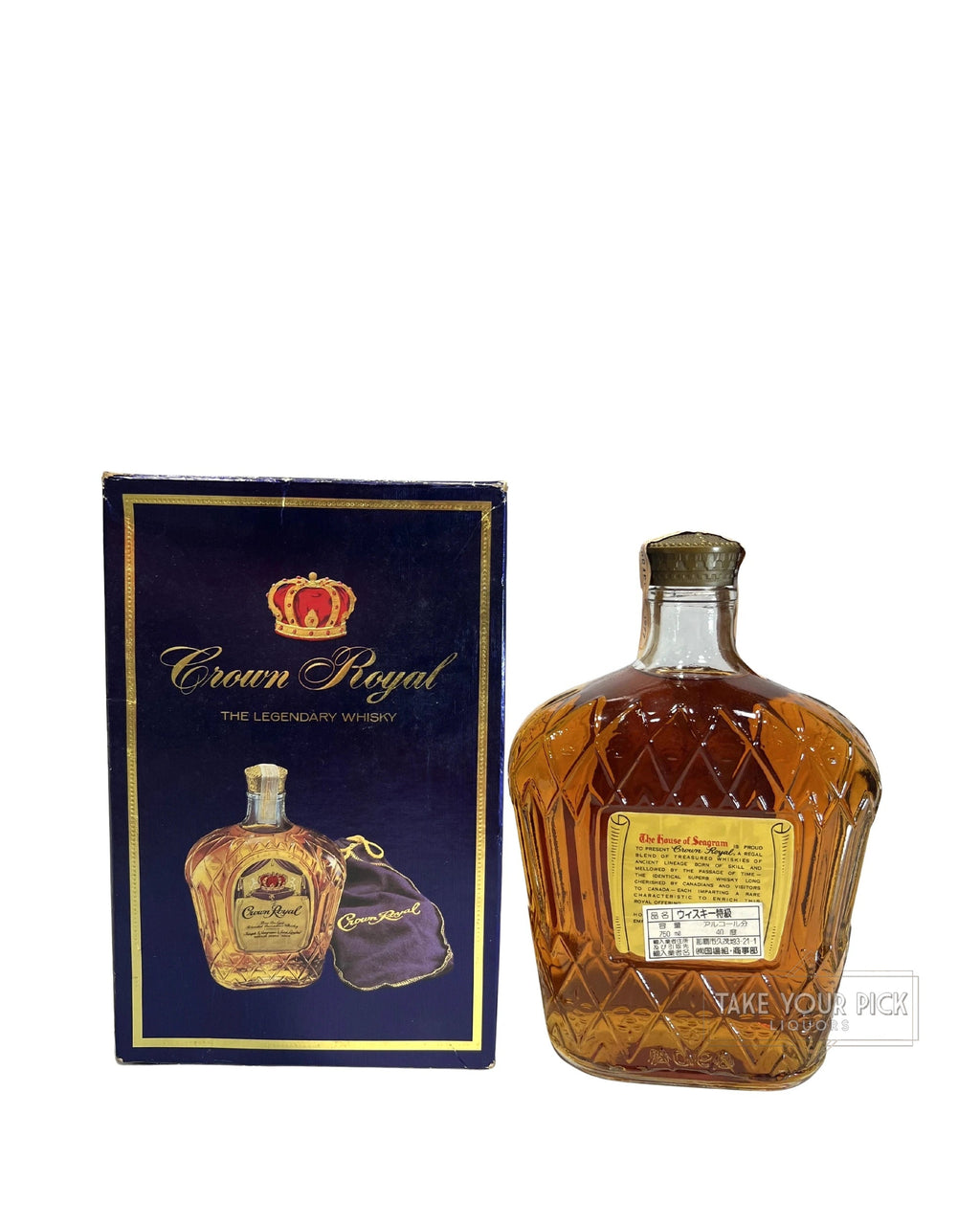 1977 Crown Royal 80 Proof 750ml