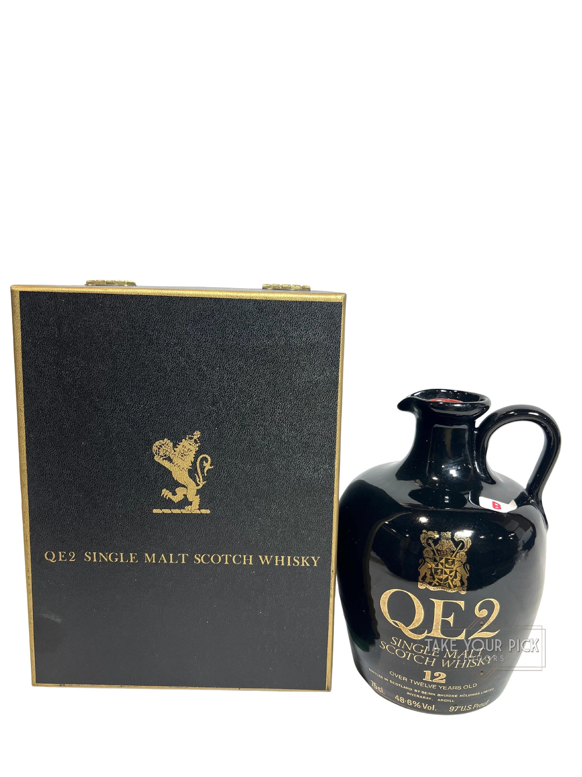 1990 QE2 12 Year (Auchentoshan) sold on the Queen Elizabeth II 97 Proof 750ml