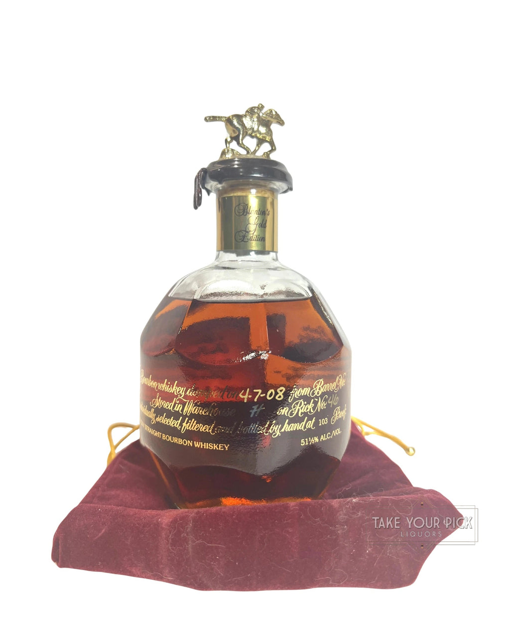 2008 Blanton's Takara Gold 103 Proof 750ml