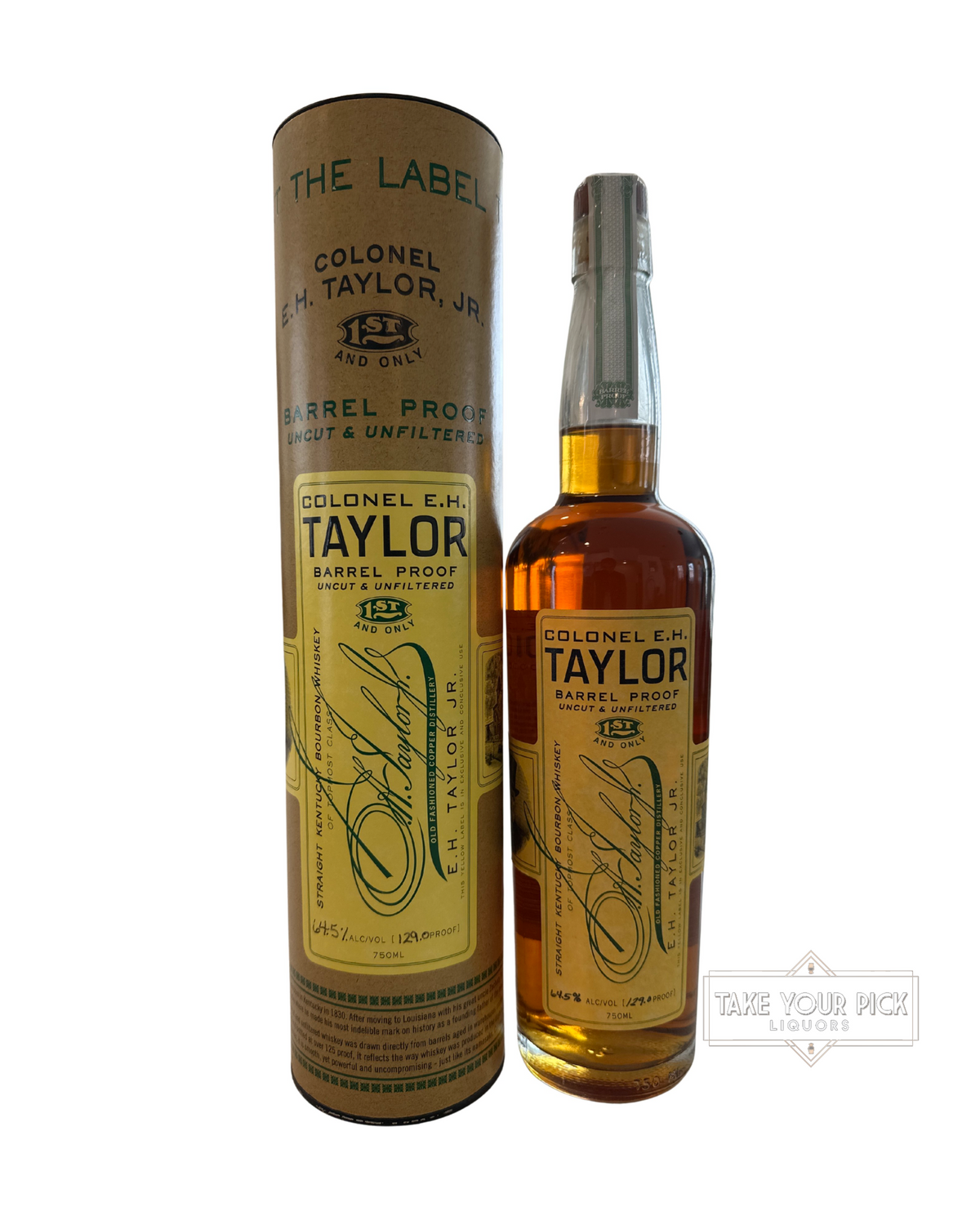 2014 Colonel E.H. Taylor Barrel Proof Uncut & Unfiltered 129.0 Proof (Batch 3)