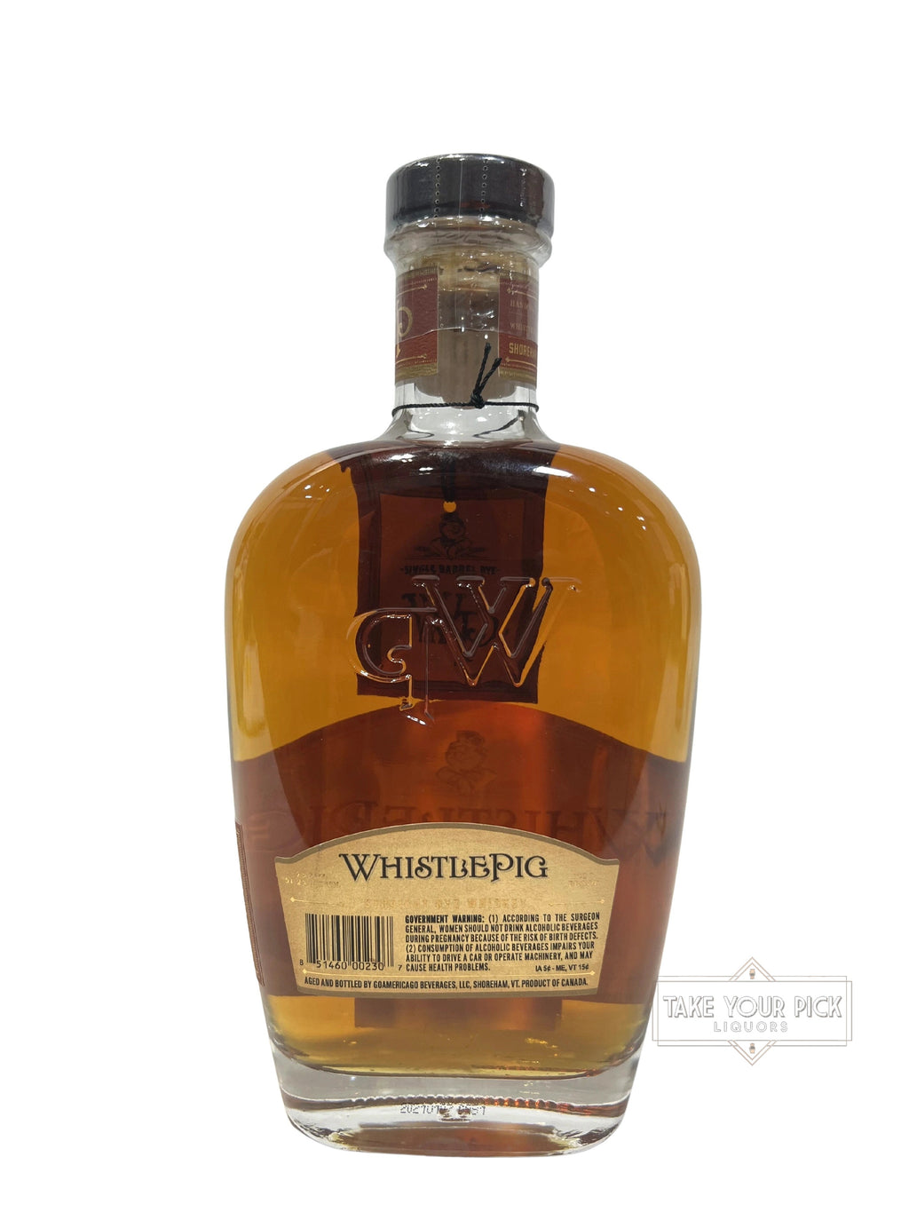 2021 Whistlepig for Beastmaster's Bee's Knees #3 10 Year, NCF 102.3 Proof 750ml