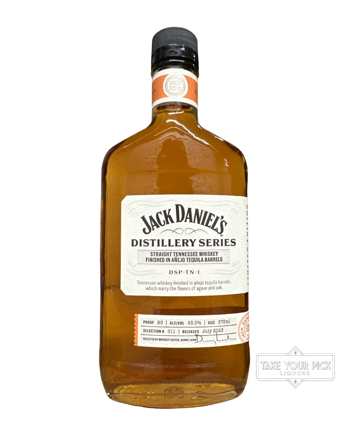 2023 Jack Daniel's Distillery Series Straight Tennessee Whiskey Finished in Anejo Tequila Barrels 90 Proof 375ml