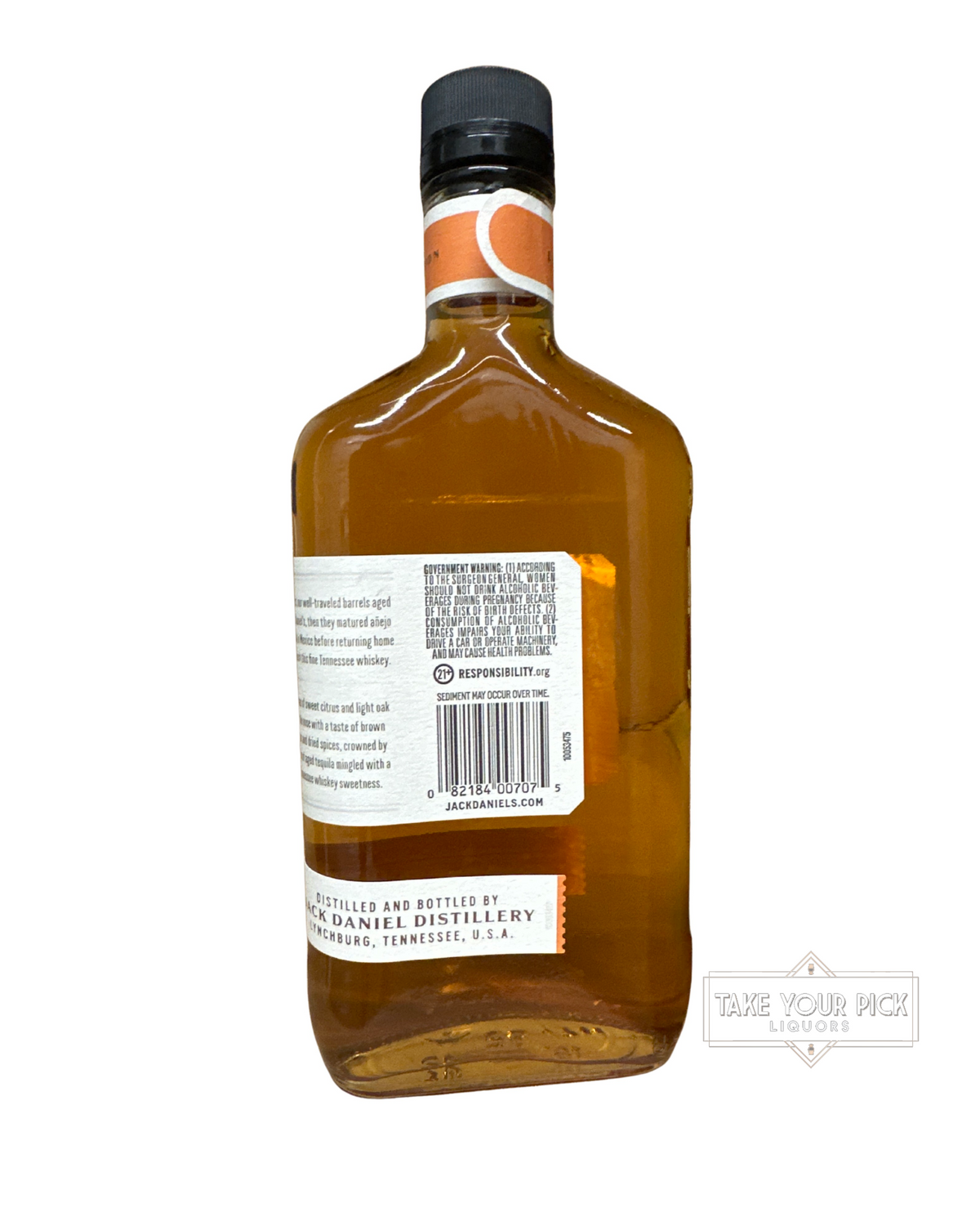 2023 Jack Daniel's Distillery Series Straight Tennessee Whiskey Finished in Anejo Tequila Barrels 90 Proof 375ml