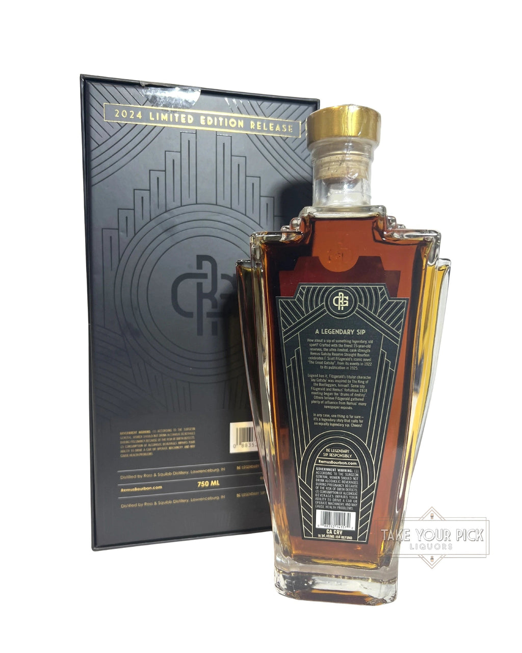 2024 Remus Gatsby Reserve 104.9 Proof 750ml