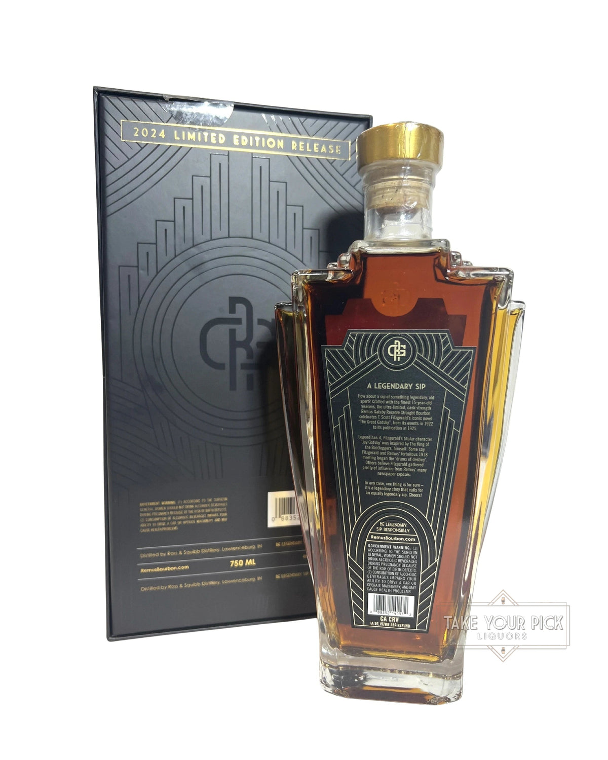 2024 Remus Gatsby Reserve 104.9 Proof 750ml