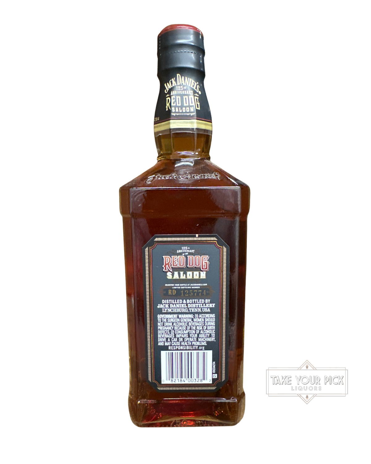 Jack Daniel's 125th Anniversary of the Red Dog Saloon 86 Proof
