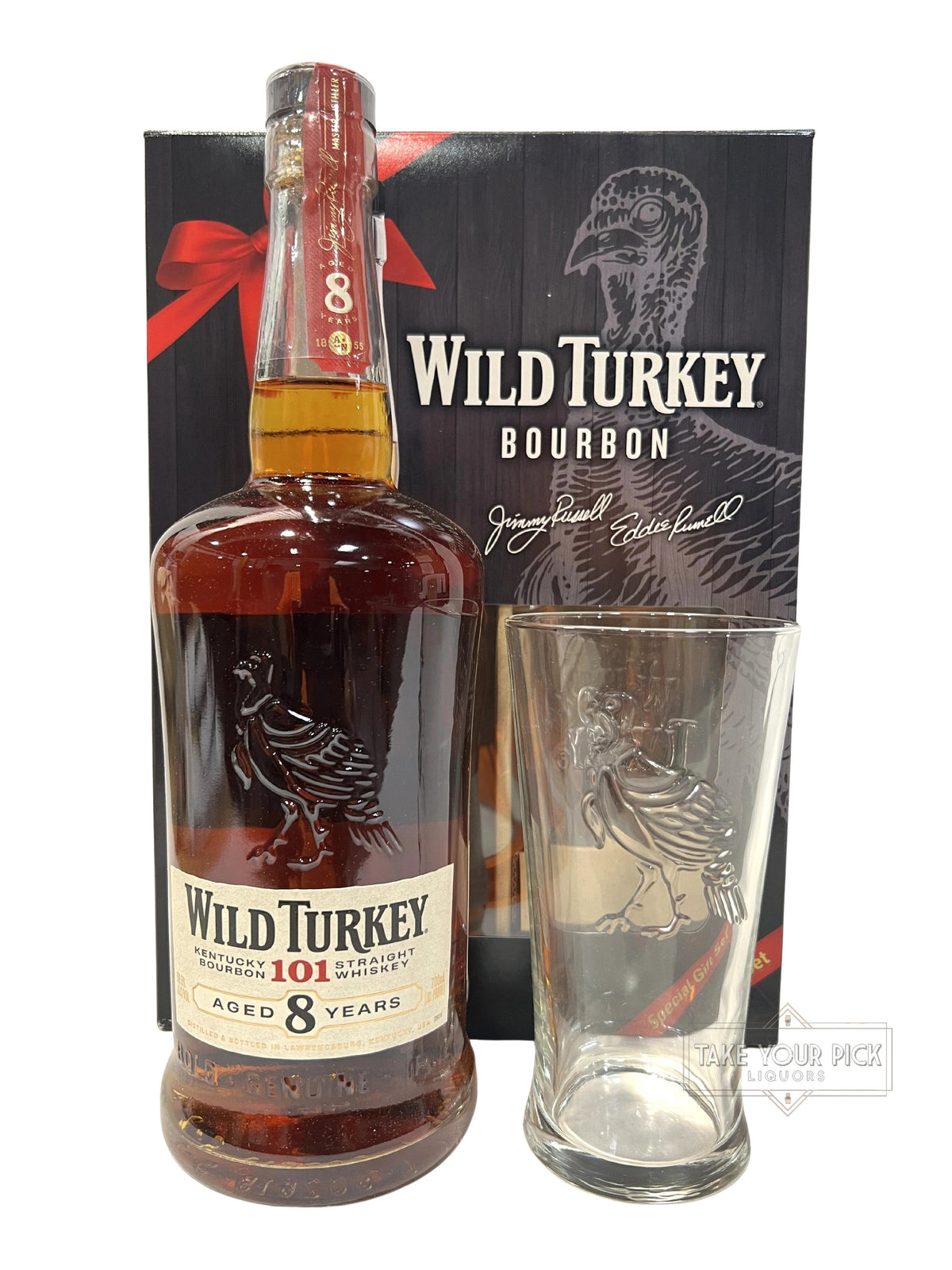 Wild Turkey 8/101 gift set for Japan 101 Proof 700ml