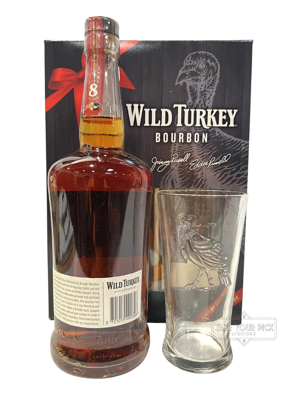 Wild Turkey 8/101 gift set for Japan 101 Proof 700ml