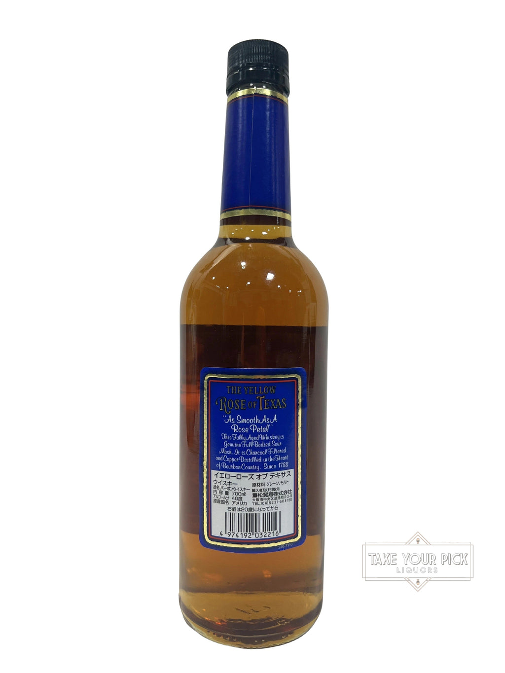 Yellow Rose of Texas Blue Label 80 Proof 750ml