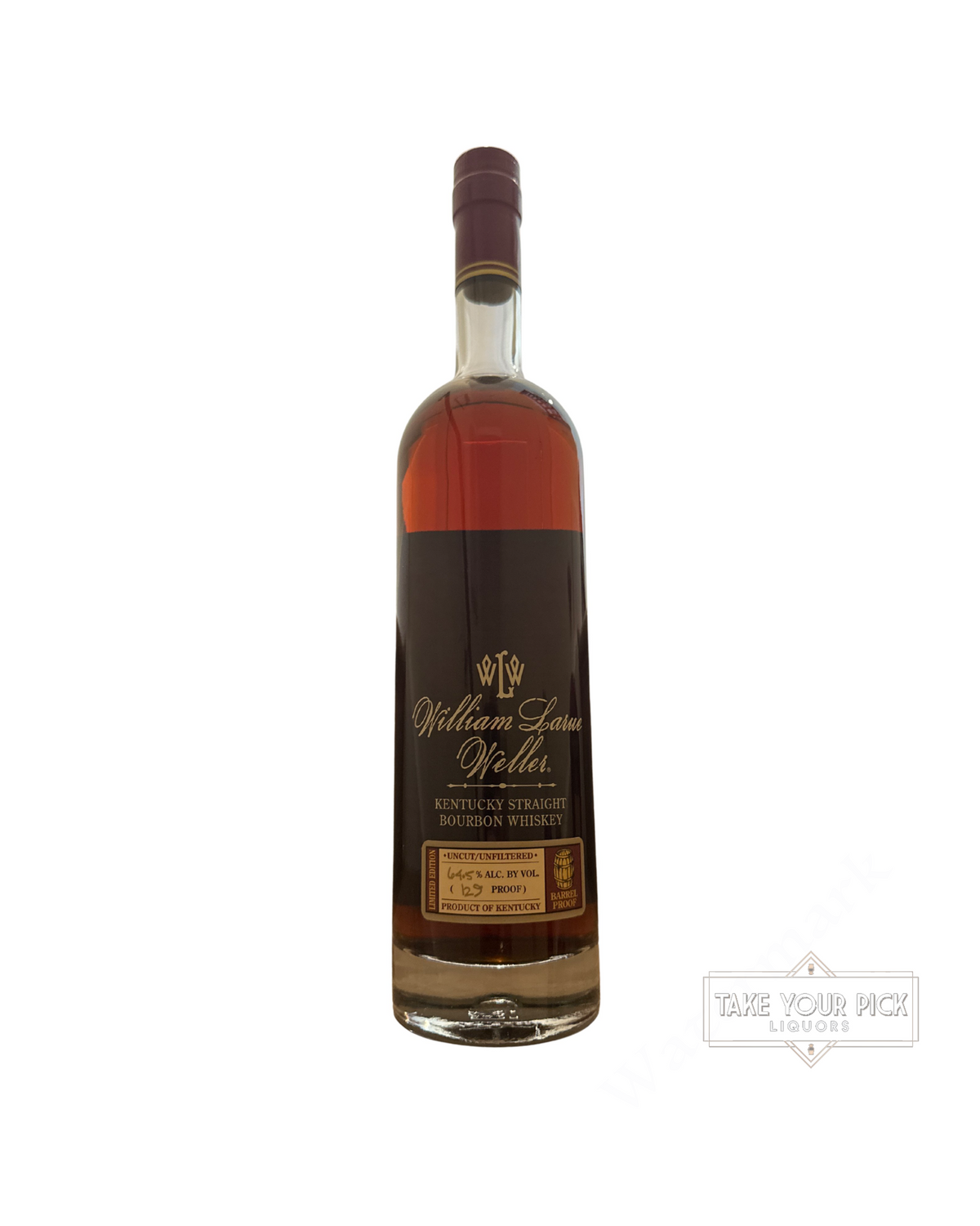 William Larue Weller Kentucky Straight Bourbon Whiskey 129 Proof
