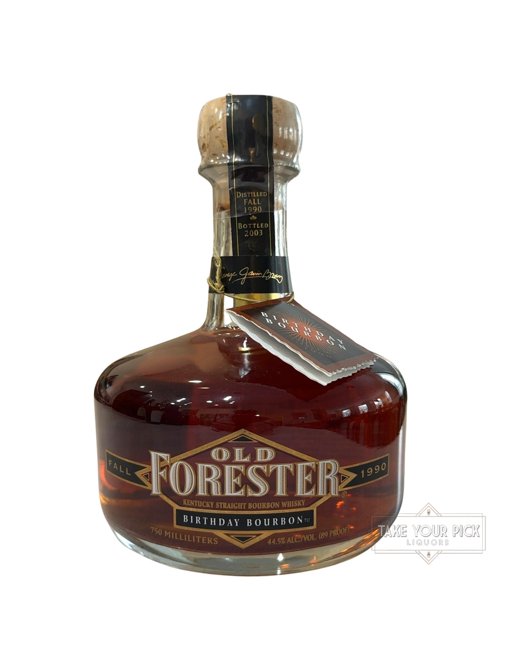 2003 Old Forester Birthday Bourbon 89 Proof 750ml