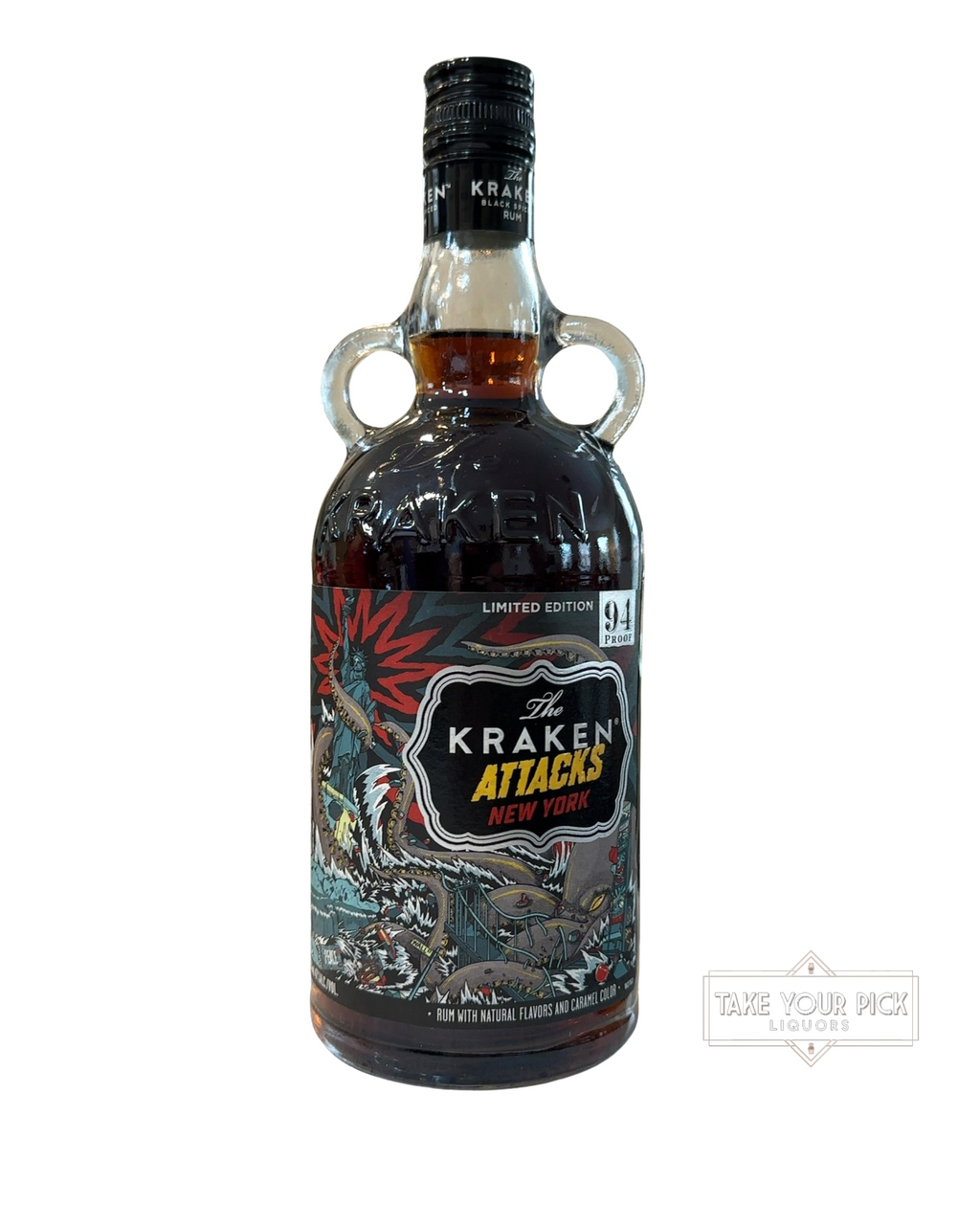 2021 The Kraken Attacks New York Limited Edition 94 Proof 750ml