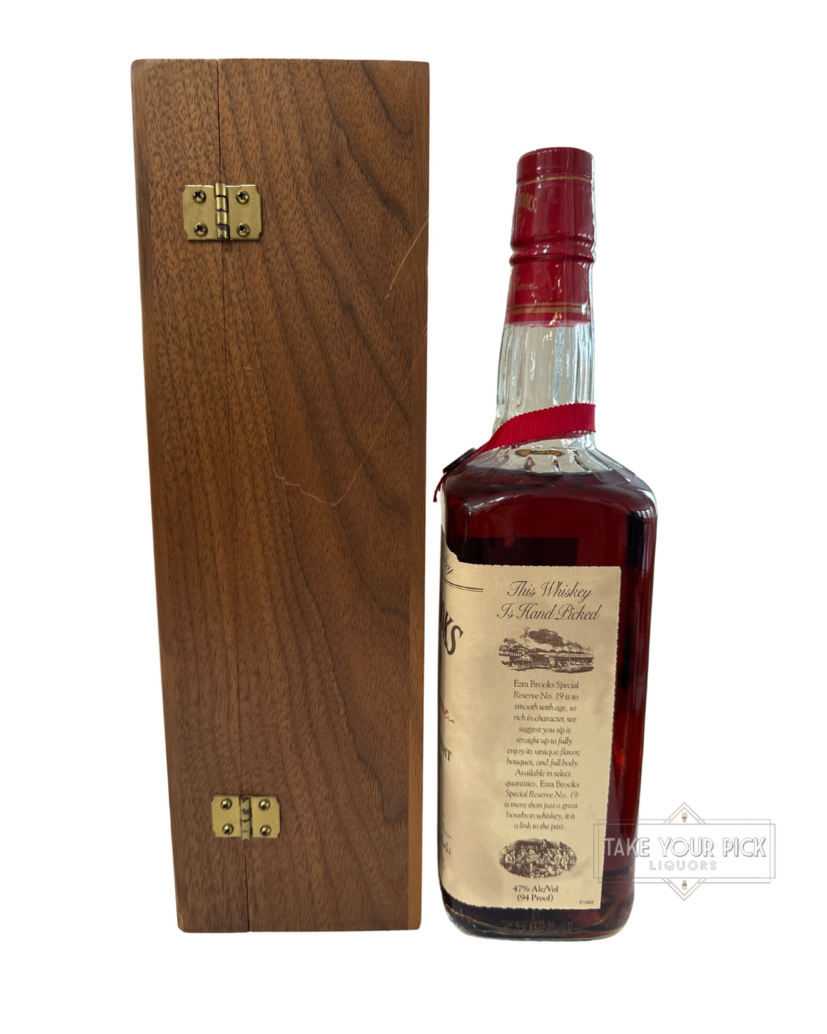 2000 Ezra Brooks Distilling Co. Ezra Brooks No. 19 Special Reserve 94 Proof 750ml