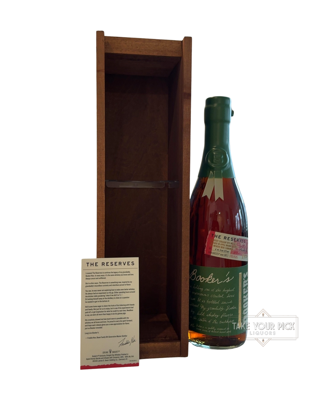 2026 Booker's The Reserves Rye Whiskey 125.1 Proof 750ml