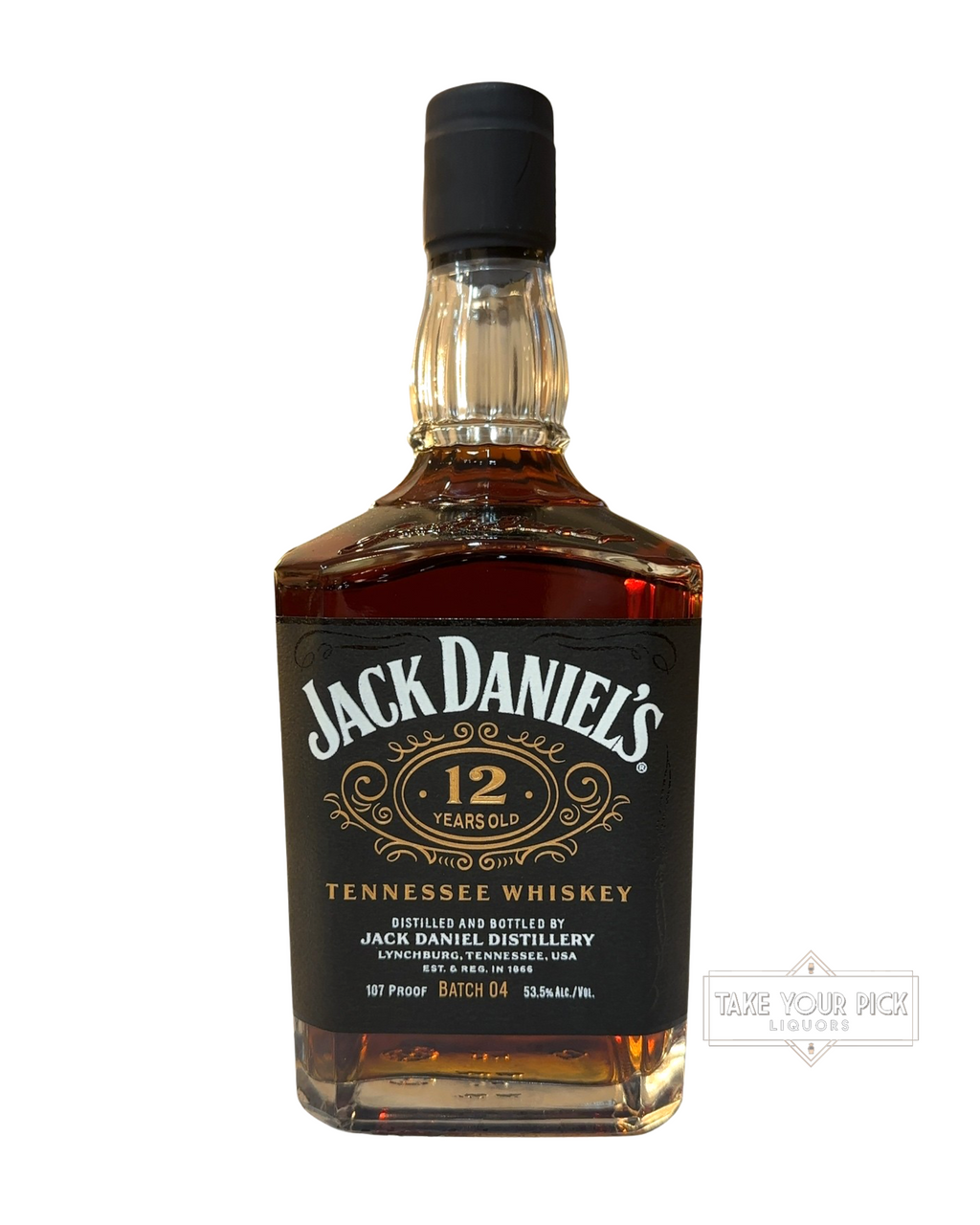 2026 Jack Daniel Distillery Jack Daniel's 12 Years Old 107 Proof 700ml Batch 4
