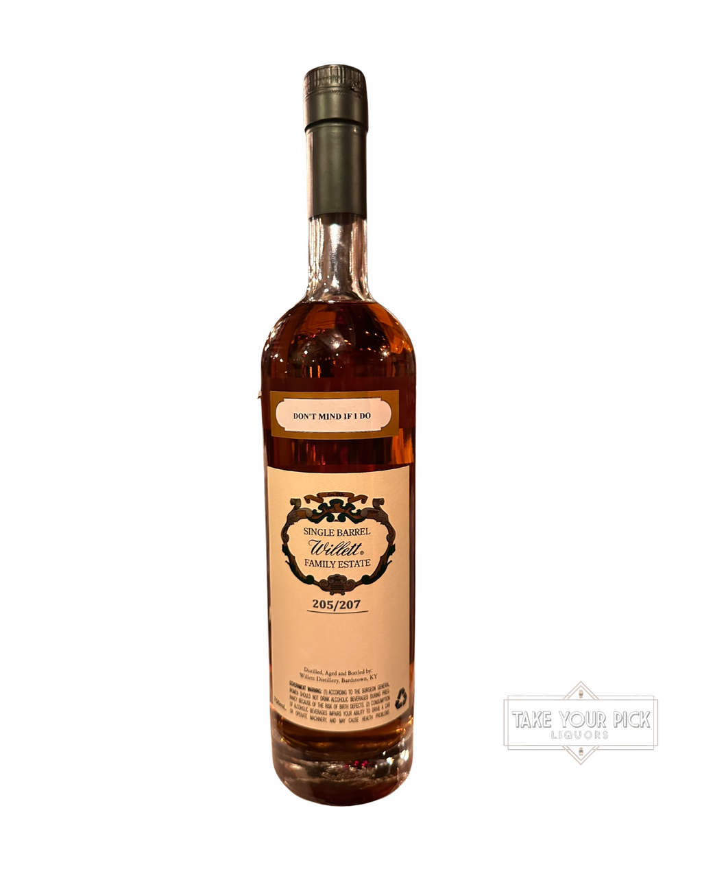 2026 Willett 6 Year Bourbon Bonanza Don't Mind If I Do Rye 114.8 Proof 750ml
