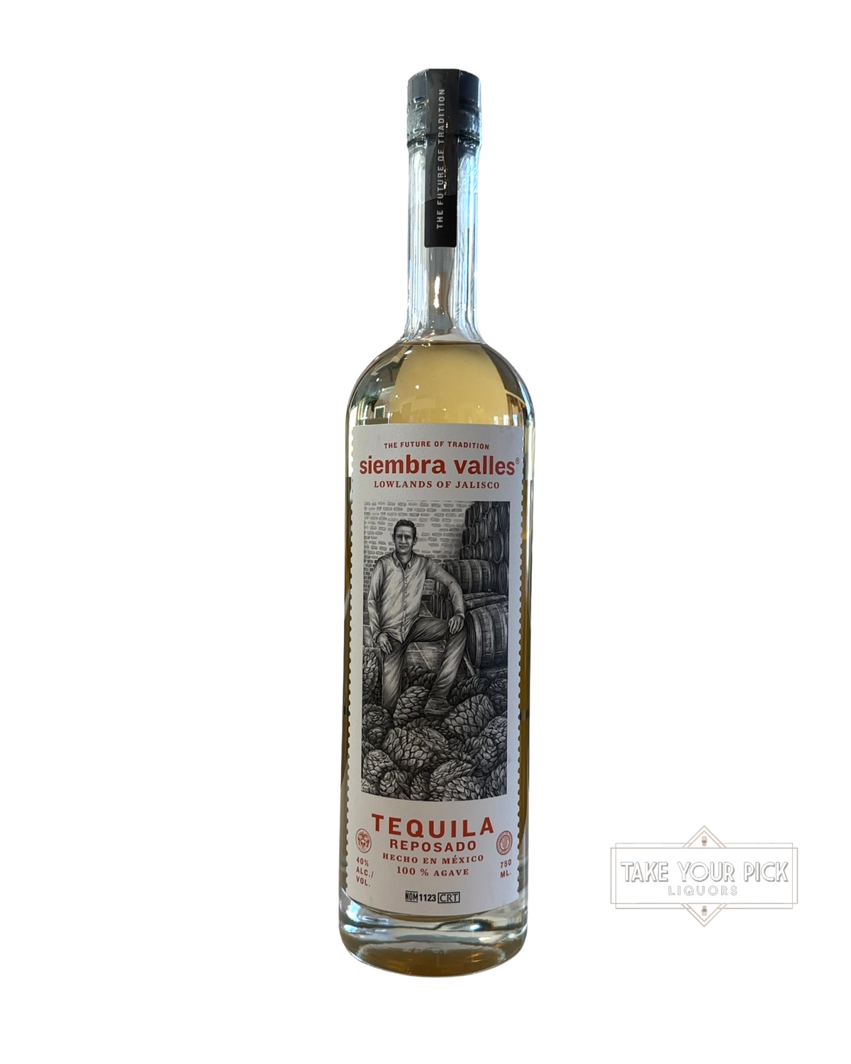 2022 Siembra Valles Lowlands of Jalisco Tequila Reposado 80 Proof 750ml Batch 12