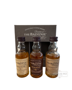 The Balvenie Tasting Collection (DoubleWood 12 Years, DoubleWood 17 Years, Caribbean Cask 14 Years) 86 Proof 50ml