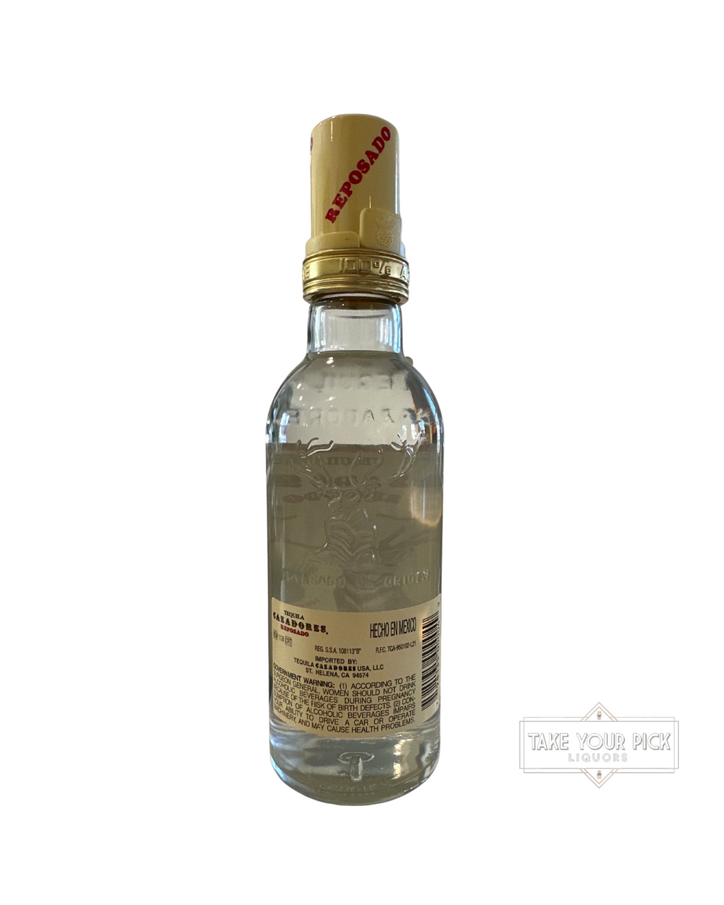 Cazadores Nom 1128 Reposado Tequila 80 Proof 375ml
