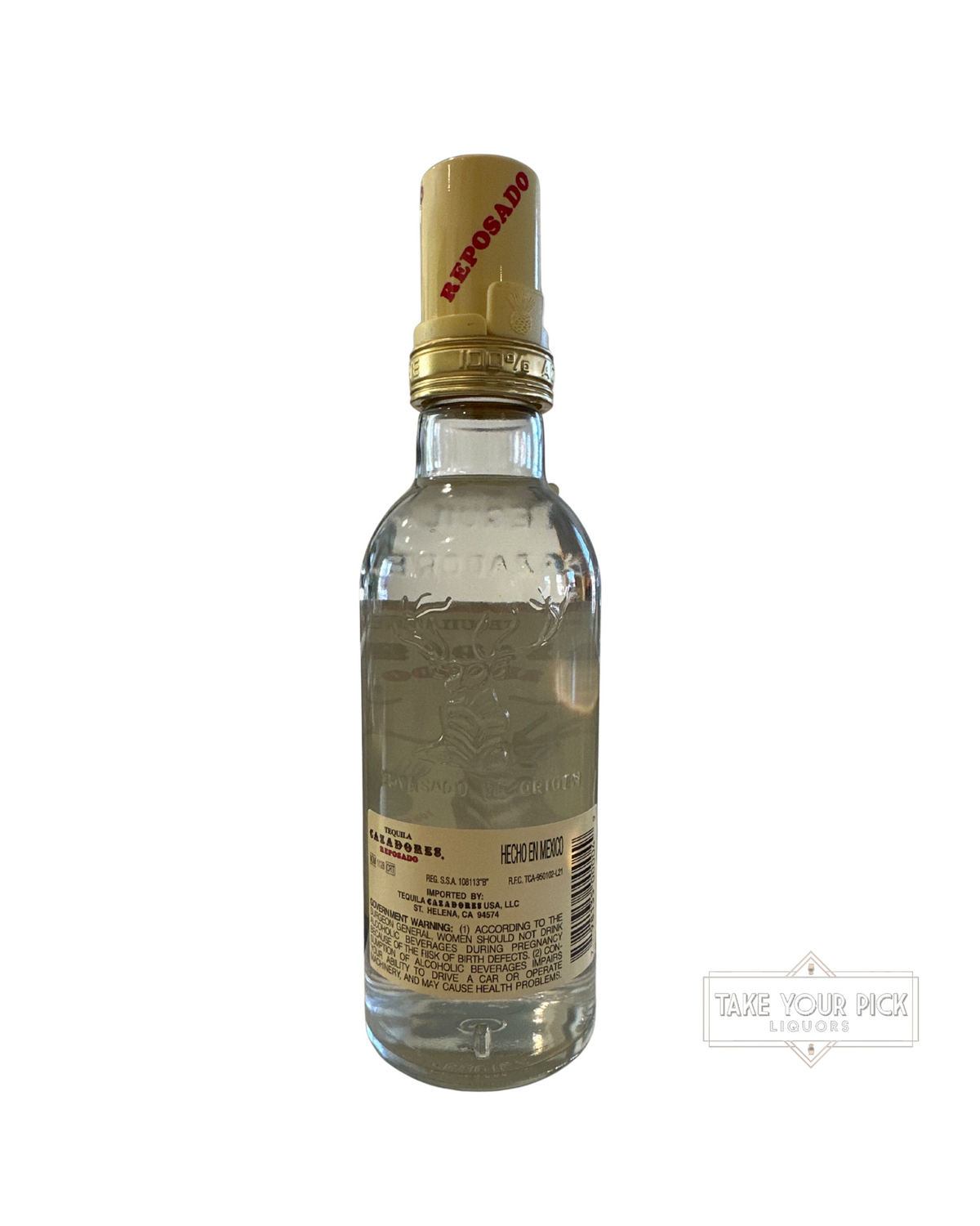 Cazadores Nom 1128 Reposado Tequila 80 Proof 375ml
