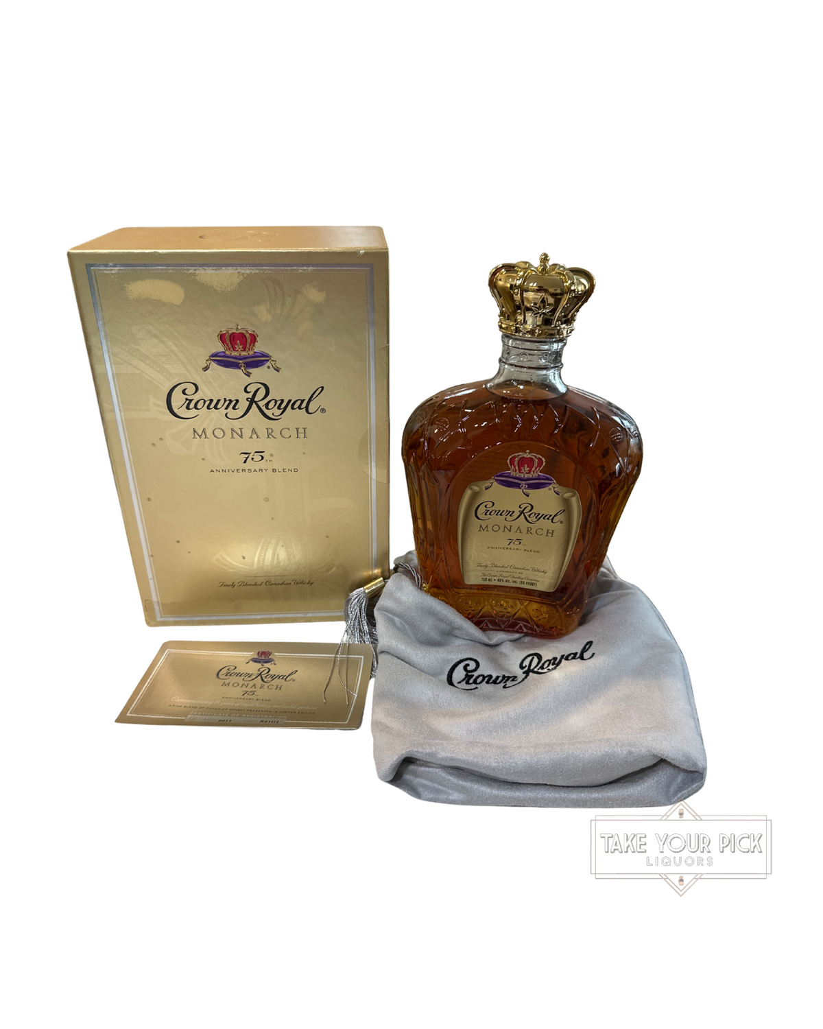 Crown Royal Monarch 75th Anniversary Blend 80 Proof 750ml