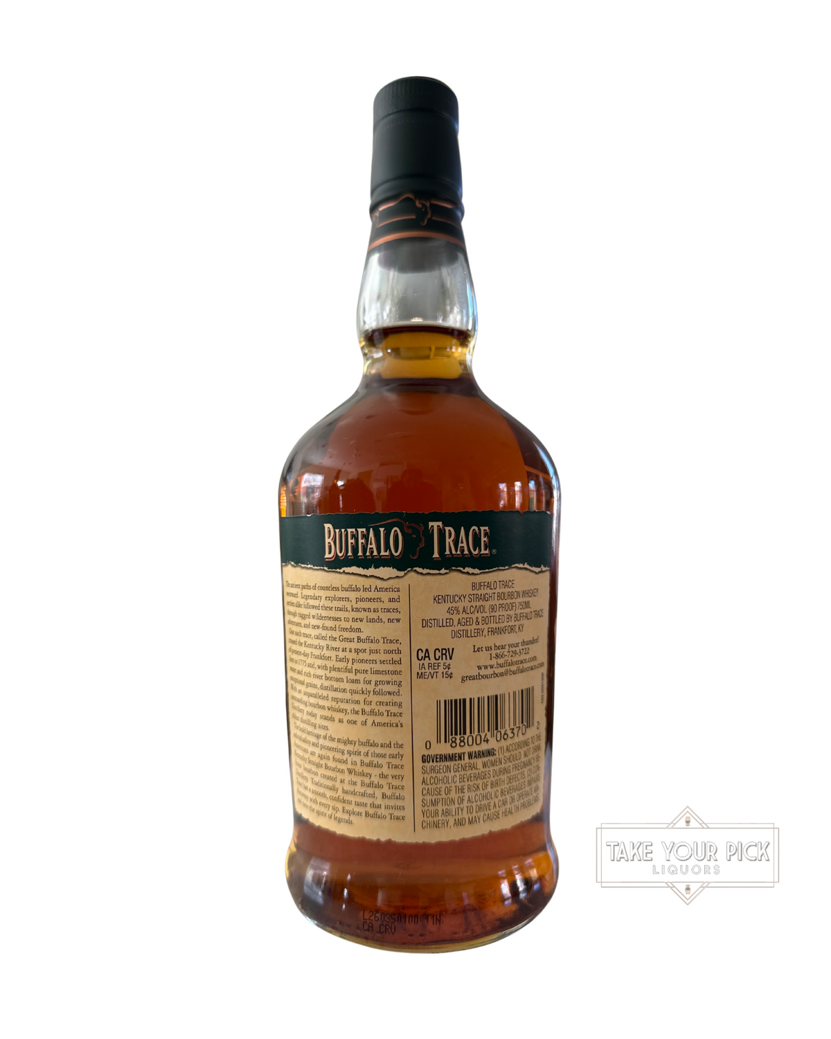 2026 Buffalo Trace Washington DC Barrel Select 90 Proof 750ml