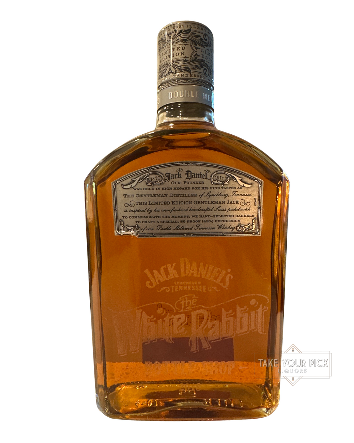 2018 Jack Daniel Gentleman Jack Timepiece Patek Philippe Limited Edition 86 Proof 1000ml