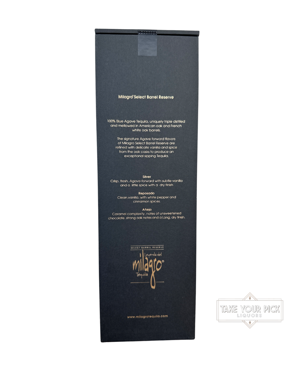 Unknown Milagro Select Barrel Reserve Reposado 80 Proof 750ml