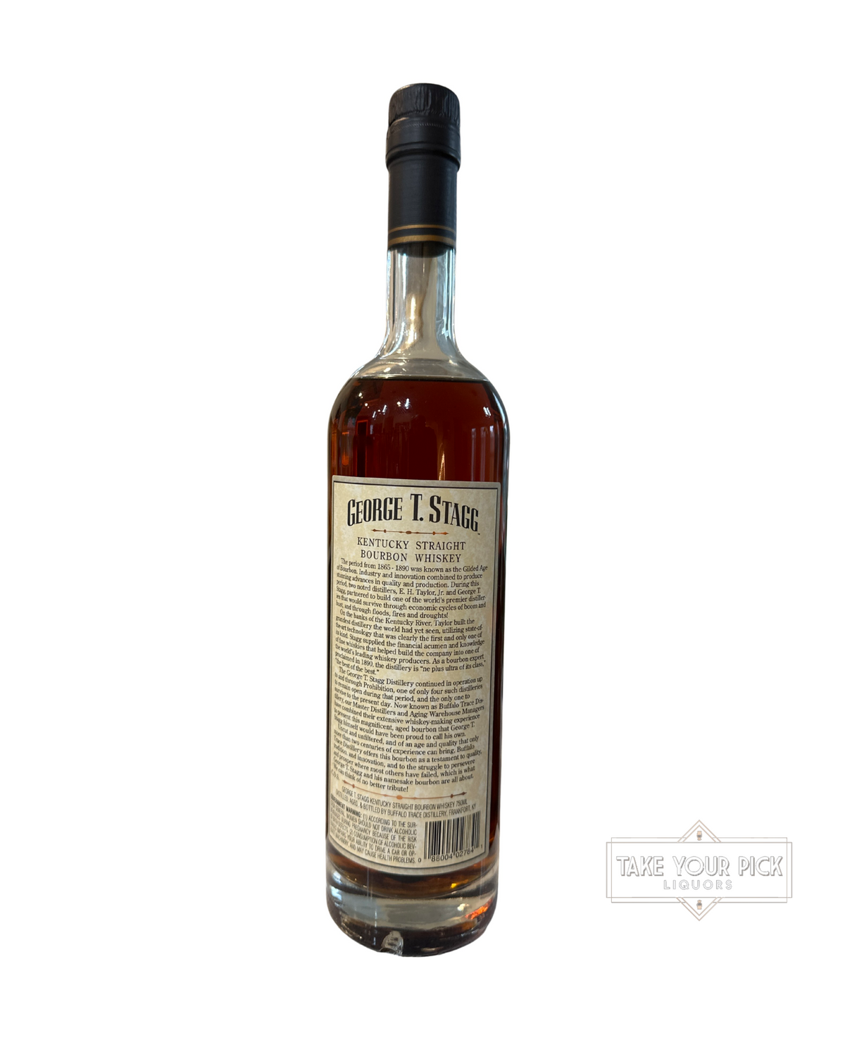 2004 Buffalo Trace Distillery George T. Stagg Kentucky Straight Bourbon Whiskey 129 Proof 750ml