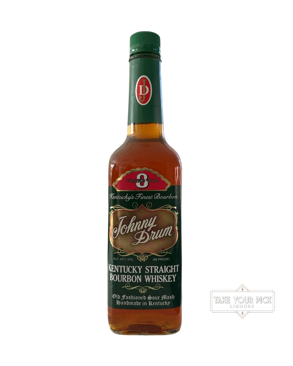 Unknown Johnny Drum KBD Bardstown 8 Year Kentucky Straight Bourbon Whiskey 86 Proof 750ml