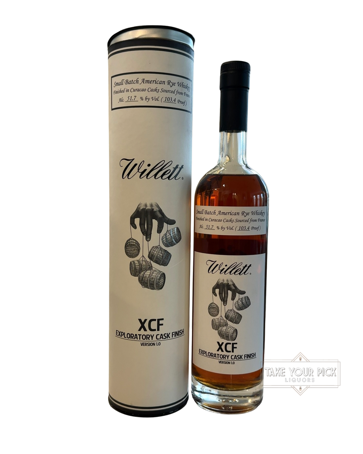 2014 Willett XCF Exploratory Cask Finish Version 1.0 103.4 Proof 750ml
